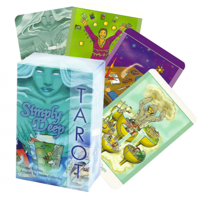 Карты Таро "Simply Deep Tarot cards" Schiffer Publishing / Глубокие карты Таро