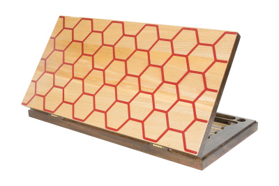 Нарды резные "Гексагон 3" 60, Mkhitaryan