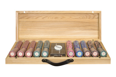 Набор для покера Casino Royale на 500 фишек в кейсе из ясеня v2, Partida