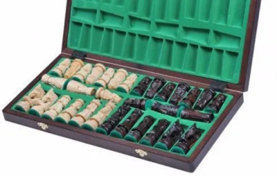 картинка Шахматы "Гевонт" 50 см, Madon (деревянные, Польша) от магазина Gamesdealer.ru