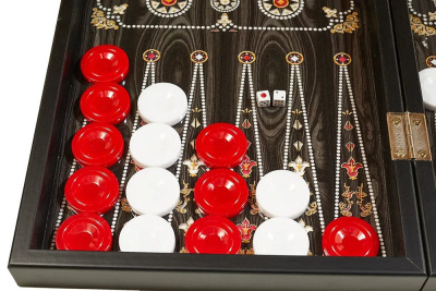 картинка Нарды Черная Жемчужина XXL, Турция, Yenigun от магазина Gamesdealer.ru