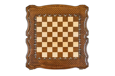 картинка Шахматы + нарды резные "Эндшпиль 2" 60, Simonyan от магазина Gamesdealer.ru