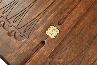 картинка Нарды резные "Гладкие-2" 60, Ustyan от магазина Gamesdealer.ru