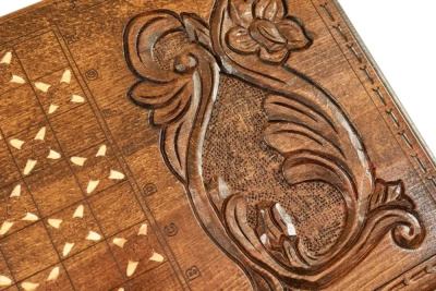 картинка Нарды резные "Монастырь в горах", Mkhitaryan от магазина Gamesdealer.ru