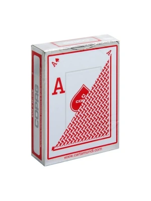 картинка Карты "Copag Peek Index", 100% пластик, красная рубашка от магазина Gamesdealer.ru