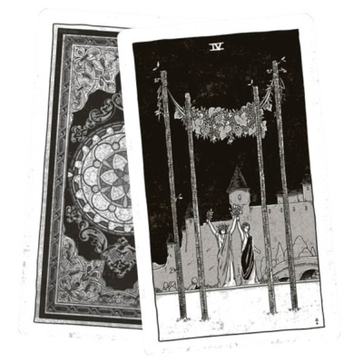 картинка Карты Таро "Black Ritual Tarot" US Games / Черное ритуальное Таро от магазина Gamesdealer.ru