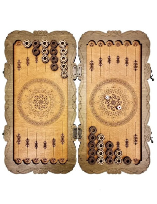 картинка Нарды Марс "Лев" средние (деревянные, 47 см, Россия), Partida от магазина Gamesdealer.ru