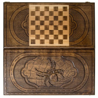 картинка Нарды резные "Паук", Mirzoyan от магазина Gamesdealer.ru