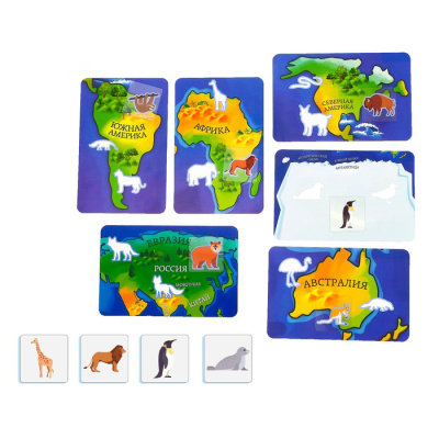 картинка Настольная игра "Веселая география"   4606206 от магазина Gamesdealer.ru