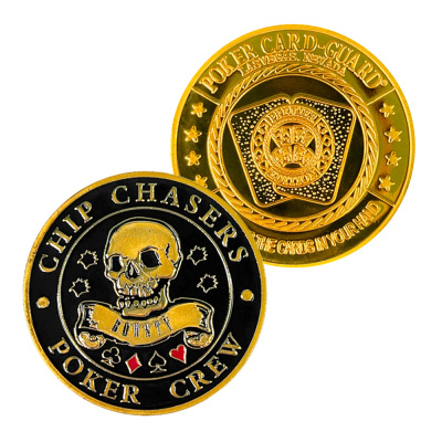 Карт-протектор Card Guard "Chip Chasers Poker Crew (Gold)"