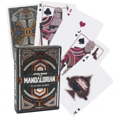 картинка Карты "Theory11 Mandalorian V2 Stars Wars playing cards" от магазина Gamesdealer.ru