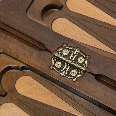 картинка Шахматы + нарды резные "Антемион" 60 с ручкой, Haleyan от магазина Gamesdealer.ru