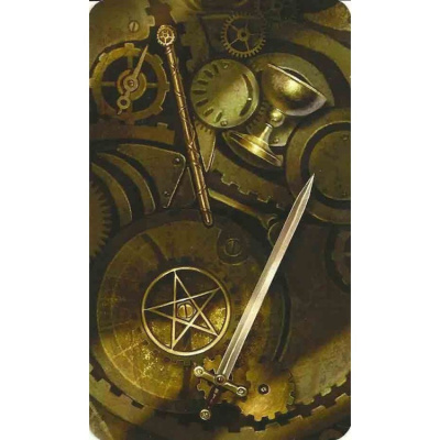 картинка Карты Таро "Steampunk Tarot Cards" Llewellyn / Таро Стимпанк от магазина Gamesdealer.ru