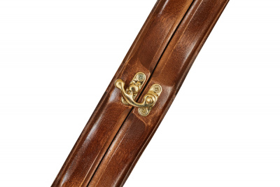 картинка Нарды кожаные "Кобра" малые в дипломате (Россия, дерево, 40х20х5 см) от магазина Gamesdealer.ru