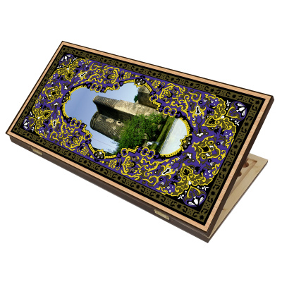 Шахматы + нарды + шашки "Сирия Башня" большие