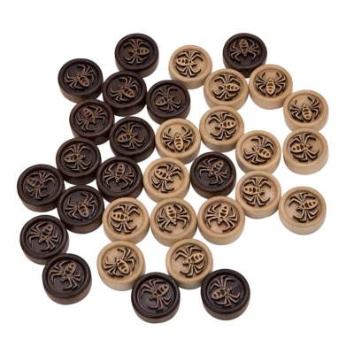 картинка Фишки резные "Паук", Mirzoyan от магазина Gamesdealer.ru