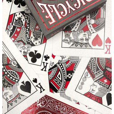 картинка Карты "Bicycle Metalluxe Red" от магазина Gamesdealer.ru