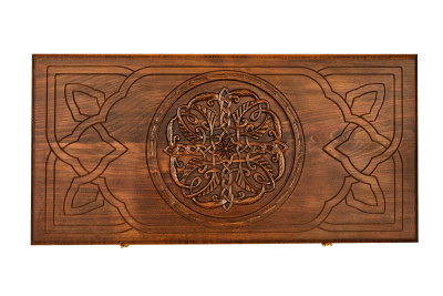 Нарды резные "Орнамент 4" 60, Mkhitaryan