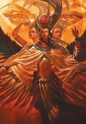 картинка Карты Таро "Pocket ISIS Oracle" Blue Angel / Карманный Оракул Изиды от магазина Gamesdealer.ru