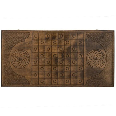 картинка Нарды резные "Герб РФ", Ustyan от магазина Gamesdealer.ru