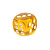 картинка Кости игральные из янтаря 15 мм медовые, 1 шт от магазина GamesDealer.ru