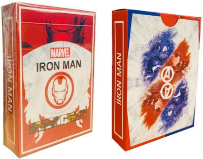 картинка Карты "MARVEL Iron Man Svengali deck standard index" от магазина Gamesdealer.ru