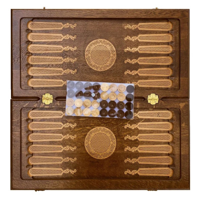 картинка Нарды резные "Мотоцикл", Mkhitaryan от магазина Gamesdealer.ru