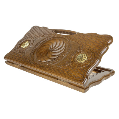 Нарды резные "Бесконечность 5" с ручкой 60, Haleyan