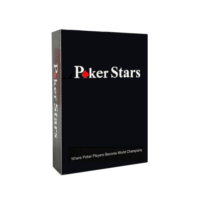 Карты для покера "Poker Stars" 100% пластик, красные