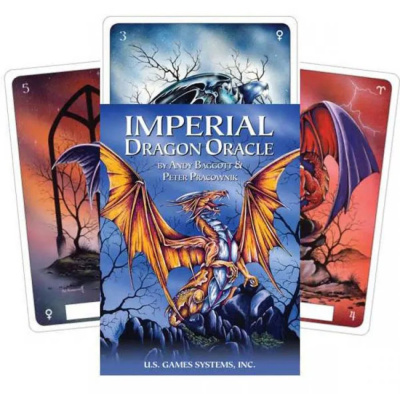 картинка Карты Таро "Imperial Dragon Oracle" US Games / Оракул Имперского Дракона от магазина Gamesdealer.ru