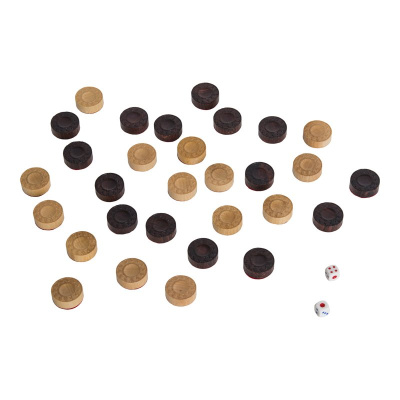 картинка Нарды кожаные "Аллигатор" средние (Россия, дерево, 50х25х5 см) от магазина Gamesdealer.ru