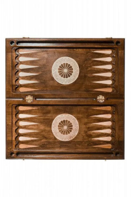 картинка Нарды резные "Герб Грузии", Mkhitaryan от магазина Gamesdealer.ru