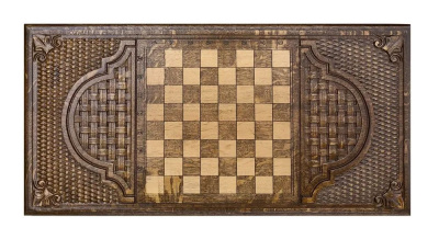 картинка Нарды резные "Рыбак", Mkhitaryan от магазина Gamesdealer.ru