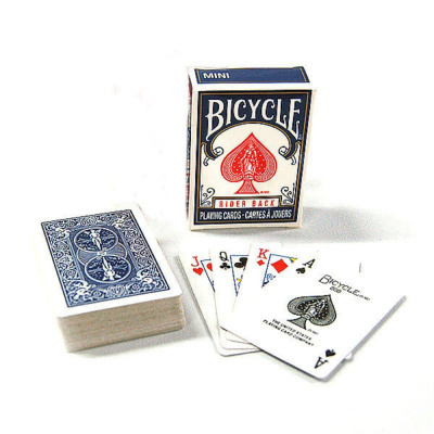 картинка Карты "Bicycle Mini red/blue" от магазина Gamesdealer.ru
