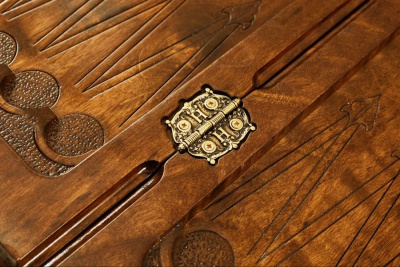 картинка Нарды резные "Армянский узор 10" 60, Haleyan от магазина Gamesdealer.ru