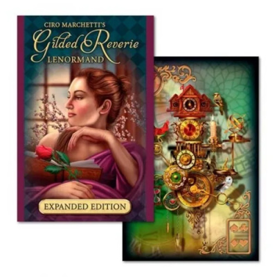 картинка Карты Таро "Gilded Reverie Lenormand Expanded" US Games / Золотые Мечты Ленорман (расширенное издани от магазина Gamesdealer.ru