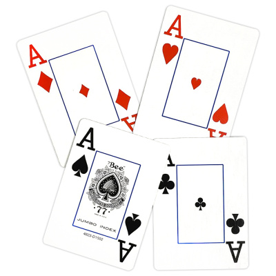 картинка Карты "BEE JUMBO INDEX RED" от магазина Gamesdealer.ru