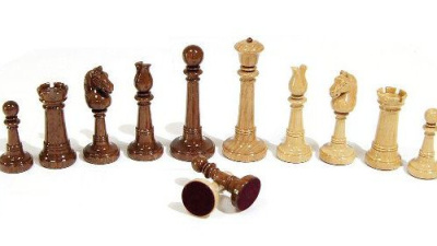 картинка Шахматные фигуры Сенеж "Элеганс", глянец от магазина Gamesdealer.ru