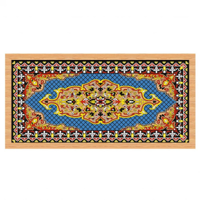 картинка Нарды + Шашки Аравия Голубые большие (Россия, дерево, 60 см), Partida от магазина Gamesdealer.ru