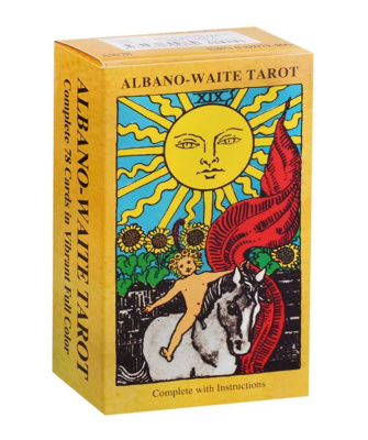 картинка Карты Таро "Albano-Waite Tarot" US Games / Таро Альбано - Уэйт от магазина Gamesdealer.ru