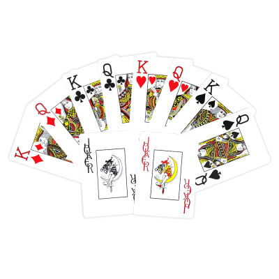 картинка Карты для покера "Poker Stars" 100% пластик, красные от магазина Gamesdealer.ru