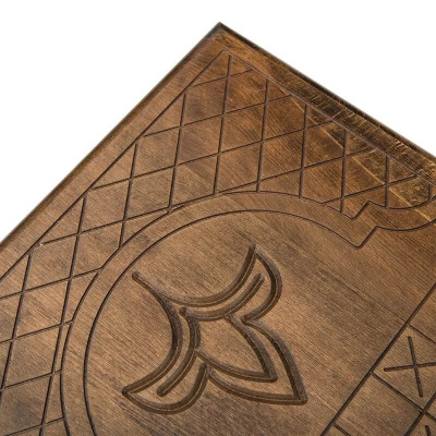 картинка Нарды резные "Узор-1", Ustyan от магазина Gamesdealer.ru