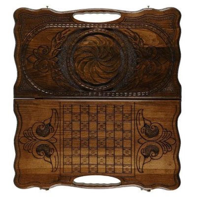 картинка Нарды резные "Бесконечность 2" 50, Haleyan от магазина Gamesdealer.ru