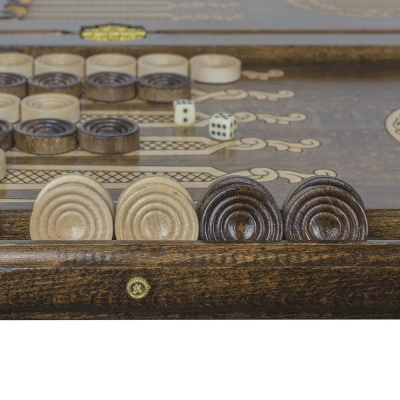 картинка Нарды резные "Лев-3" 60, Ustyan от магазина Gamesdealer.ru