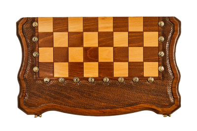 картинка Шахматы + нарды резные "Гамбит 2" 40, Simonyan от магазина Gamesdealer.ru