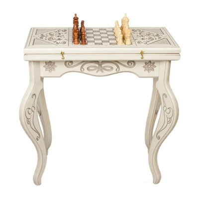 картинка Стол ломберный Нарды + Шахматы, Патина, Ustyan от магазина Gamesdealer.ru