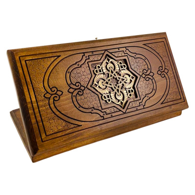 Нарды резные "Золотой узор 3" 40, Mirzoyan