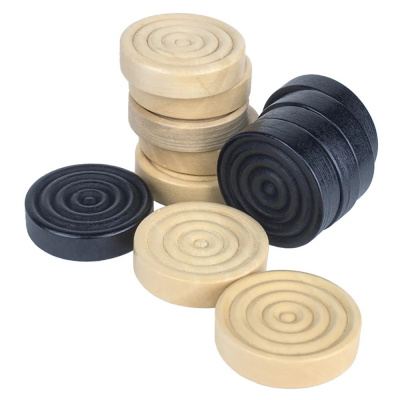 картинка Фишки для нард деревянные Partida 28 мм от магазина Gamesdealer.ru