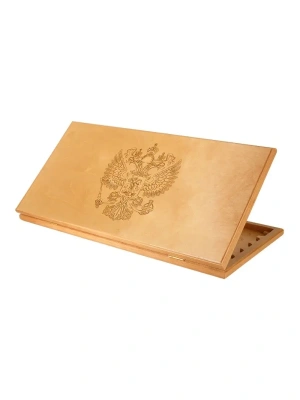 картинка Нарды + Шашки Элеганс "Герб РФ" 60, Partida от магазина Gamesdealer.ru