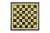 картинка Шахматная доска малая с рамкой из янтаря 25*25 от магазина Gamesdealer.ru
